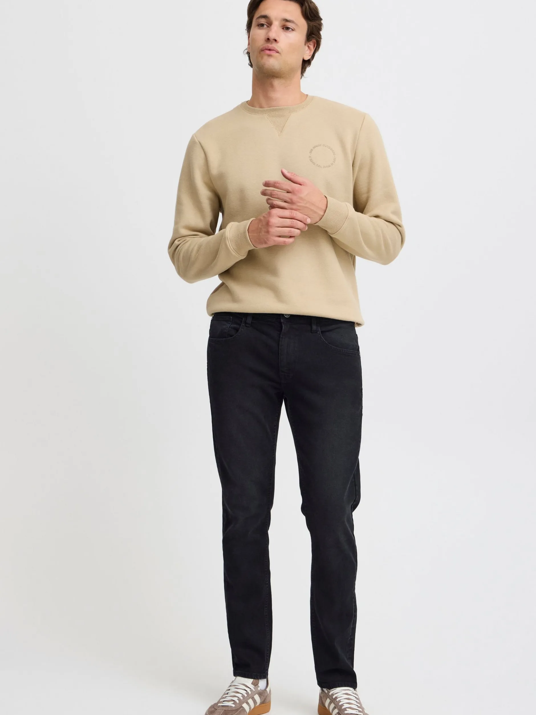 BLEND Herren Jeans in schwarz