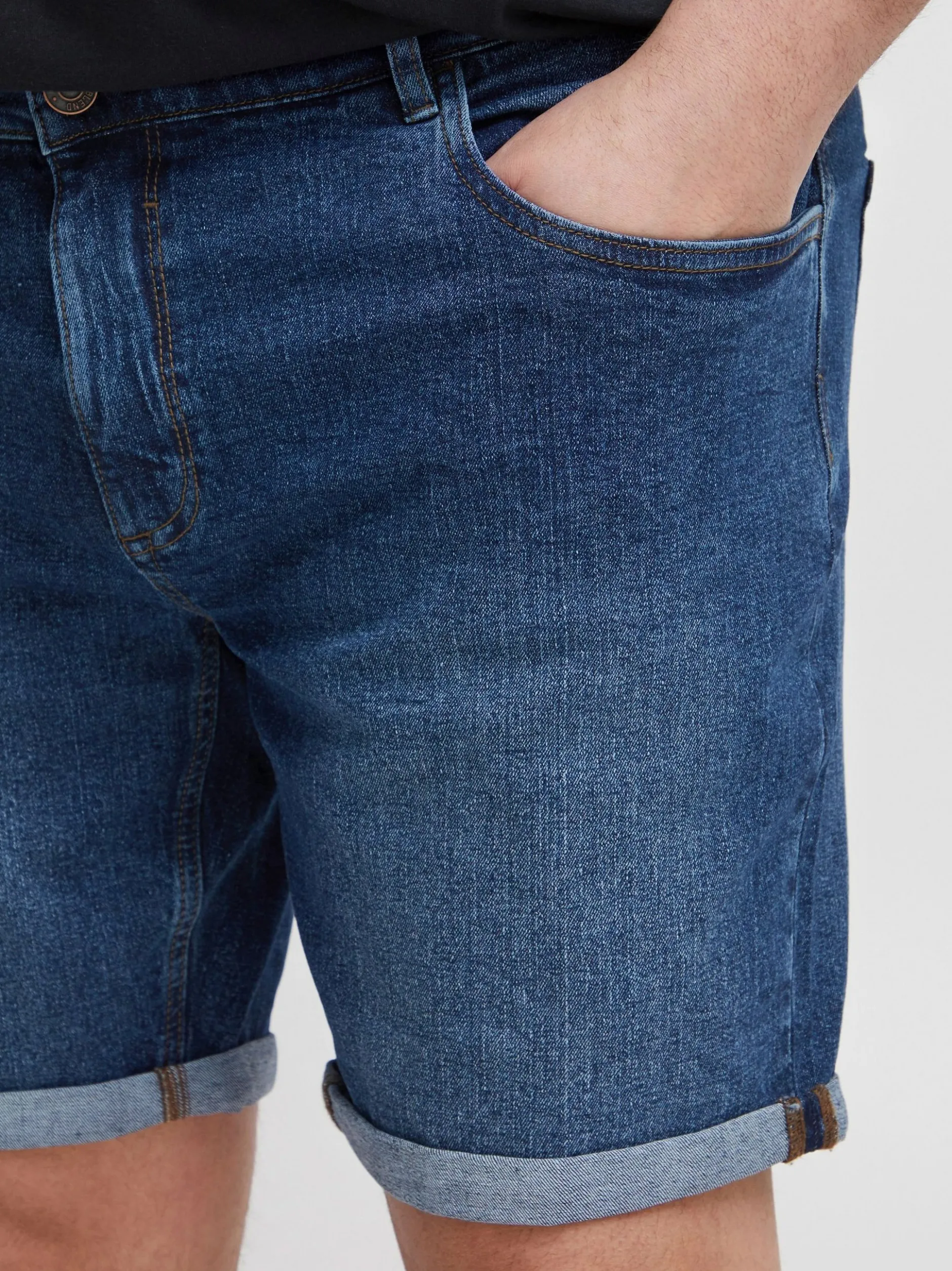 BLEND Herren Jeansshorts - BHJoel Big & Tall in denim