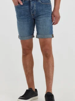 BLEND Herren Jeans-Shorts - BHMartels in light stone