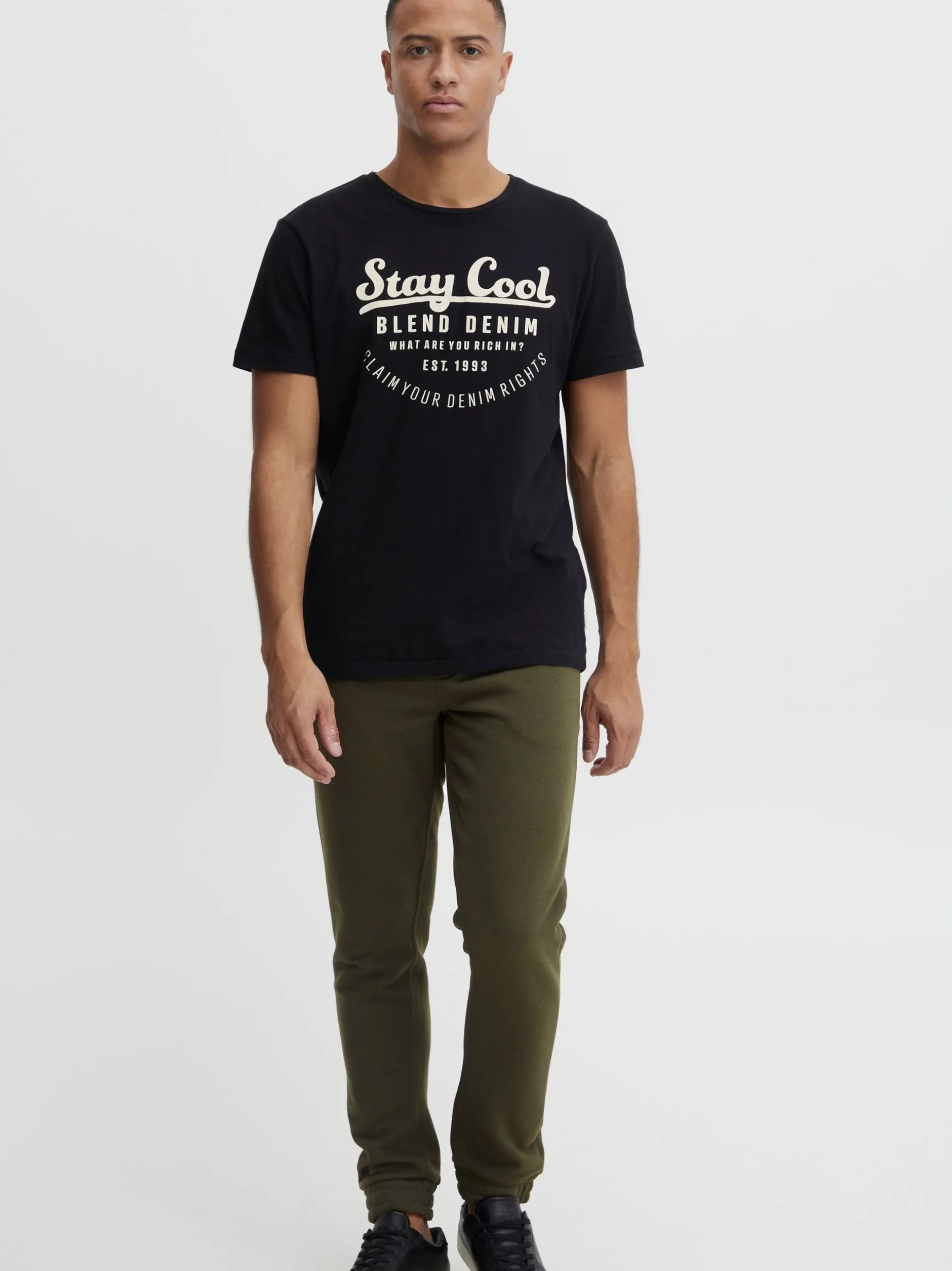 BLEND Herren Jogginghose in khaki