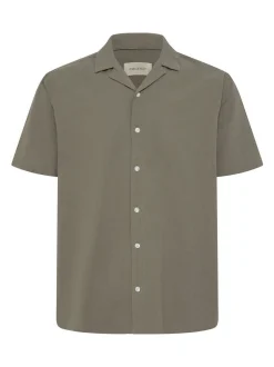 BLEND Herren Kurzarmhemd - BHAvan in oliv