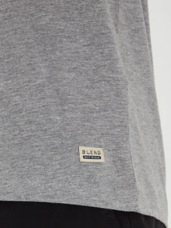 BLEND Herren Kurzarmshirt - BHVadim in grau