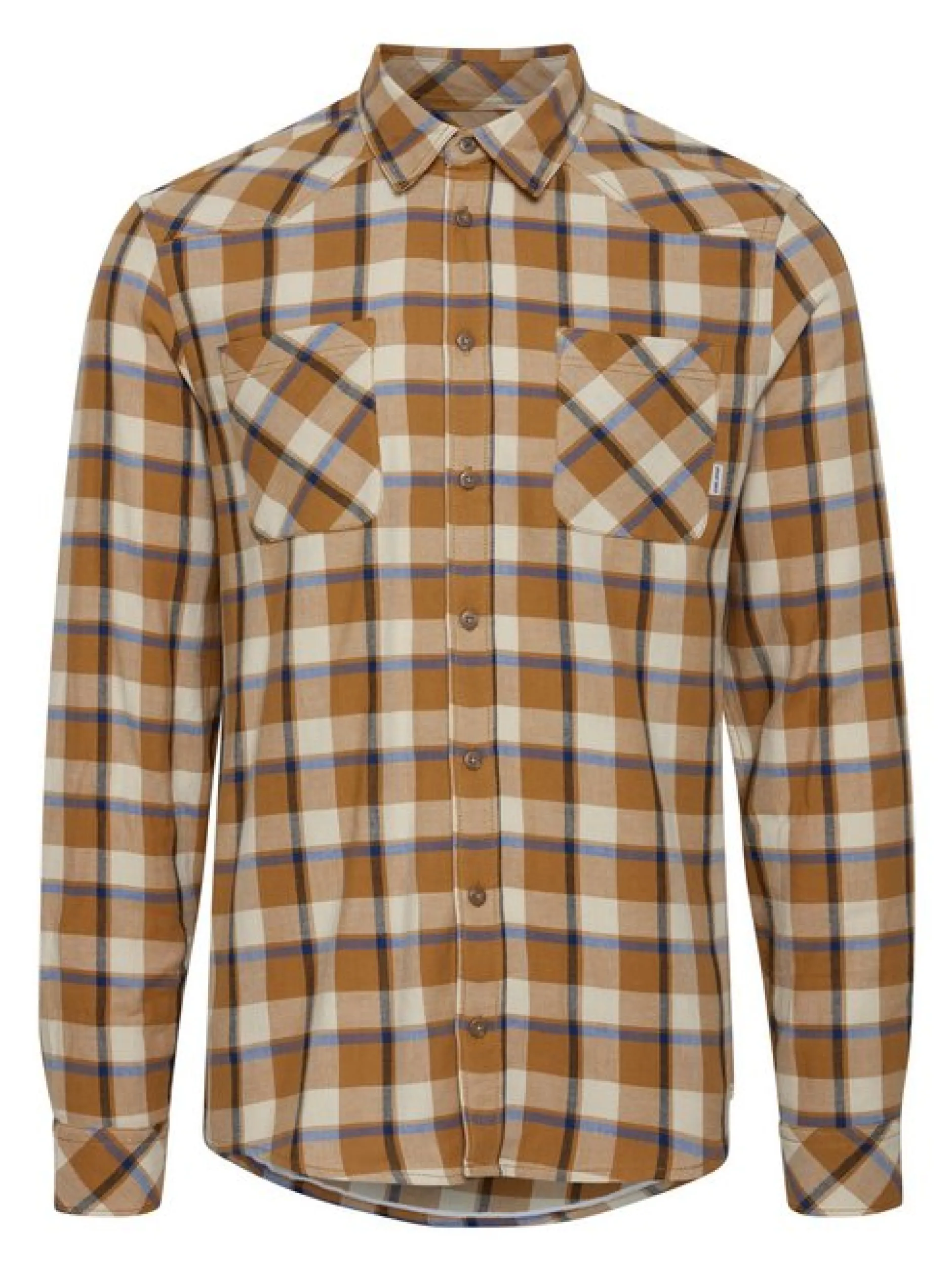 BLEND Herren Langarmhemd - BHShirt in braun