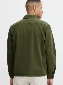 BLEND Herren Langarmhemd - BHShirt in grün