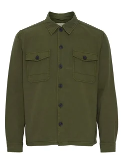 BLEND Herren Langarmhemd - BHShirt in grün
