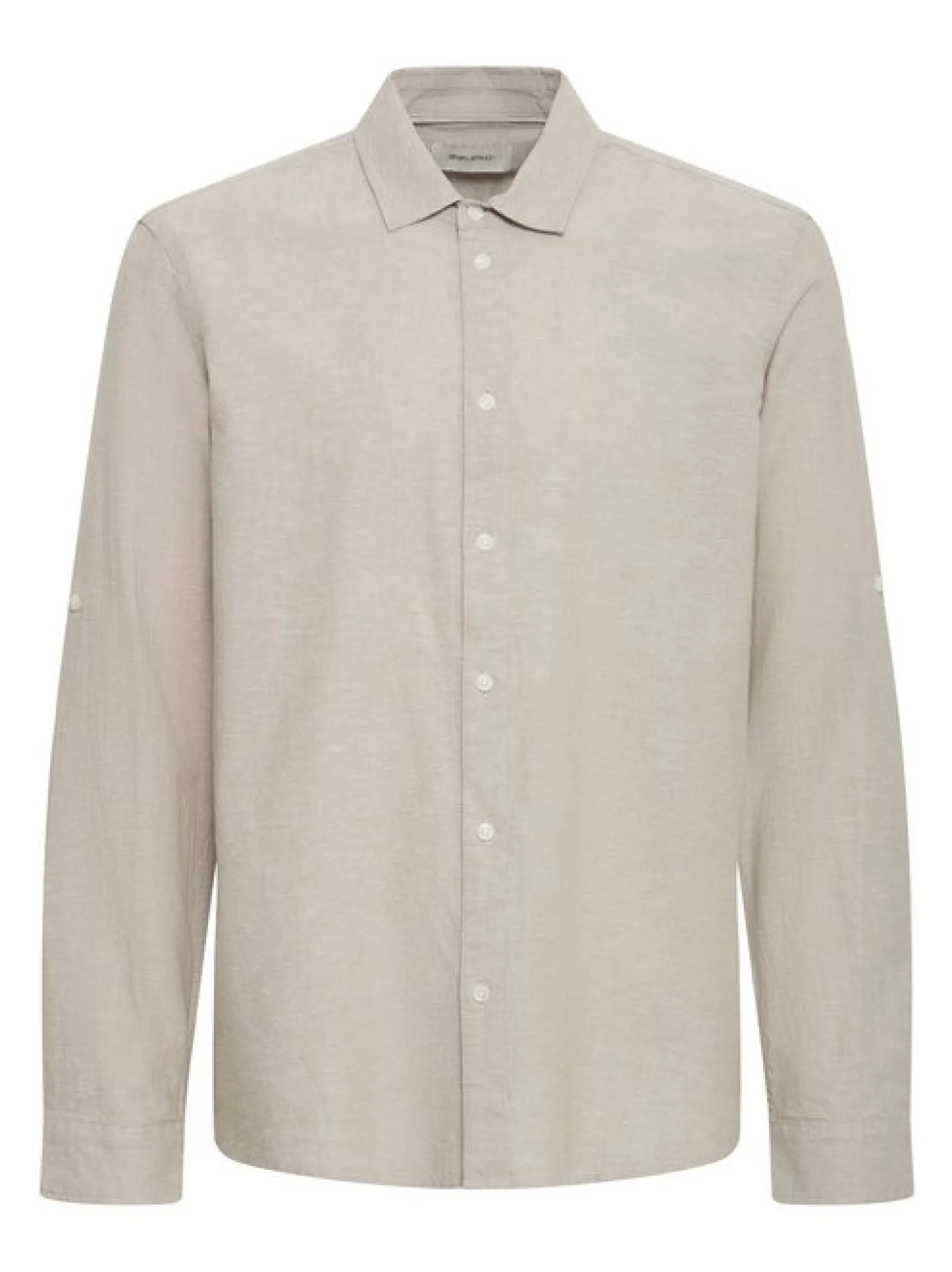 BLEND Herren Leinenhemd - BHAban in beige