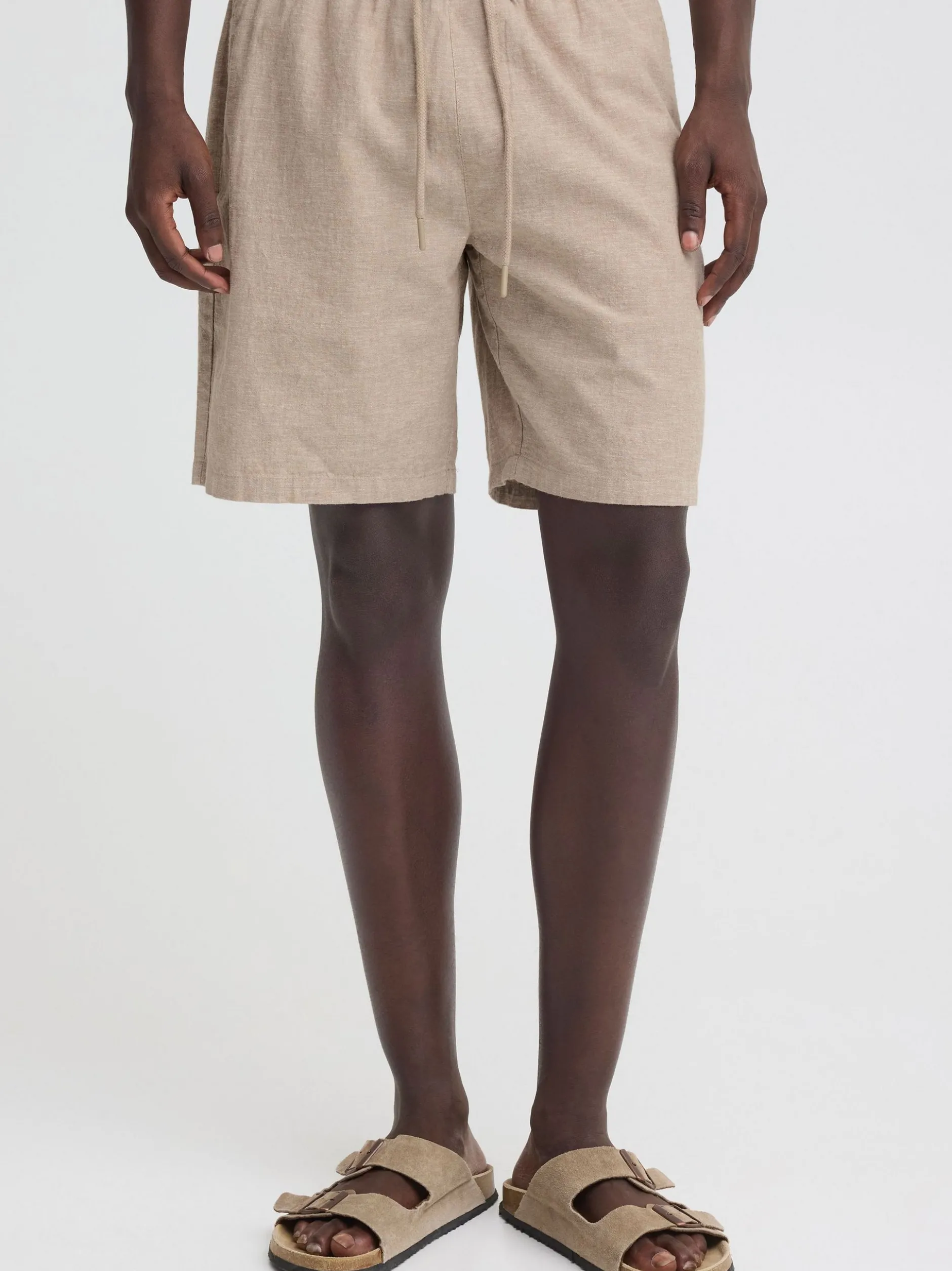 BLEND Herren Leinenhose - BHAban in beige