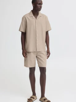BLEND Herren Leinenhose - BHAban in beige