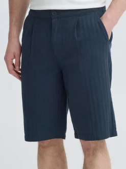 BLEND Herren Leinenhose - BHMorgan in blau