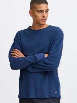BLEND Herren Longsleeve - BHTee in blau