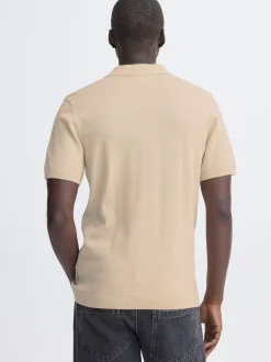 BLEND Herren Poloshirt - BHBaron in vanille