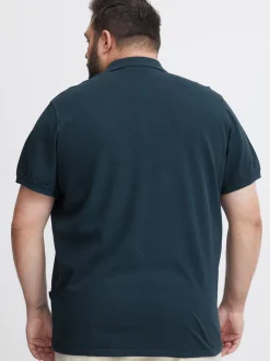 BLEND Herren Poloshirt - BHBShirt Big & Tall in blau