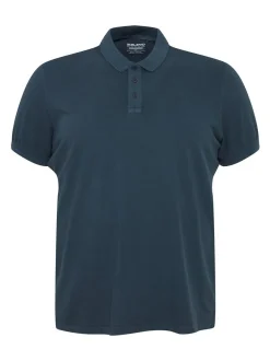 BLEND Herren Poloshirt - BHBShirt Big & Tall in blau