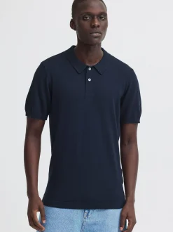 BLEND Herren Poloshirt - BHDao Polo in blau