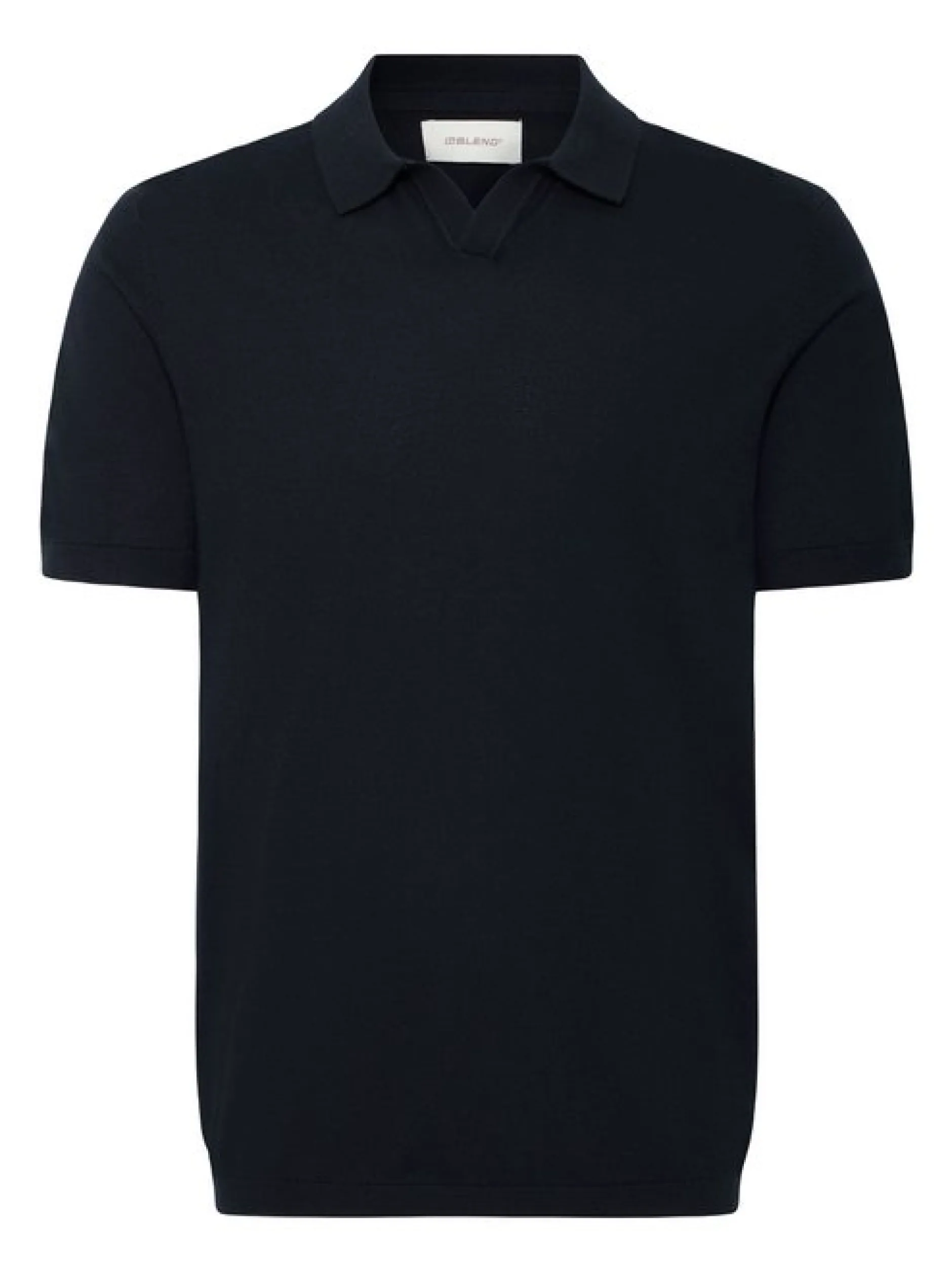 BLEND Herren Poloshirt - BHDao Polo in schwarz