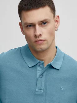 BLEND Herren Poloshirt - BHEdington in blau