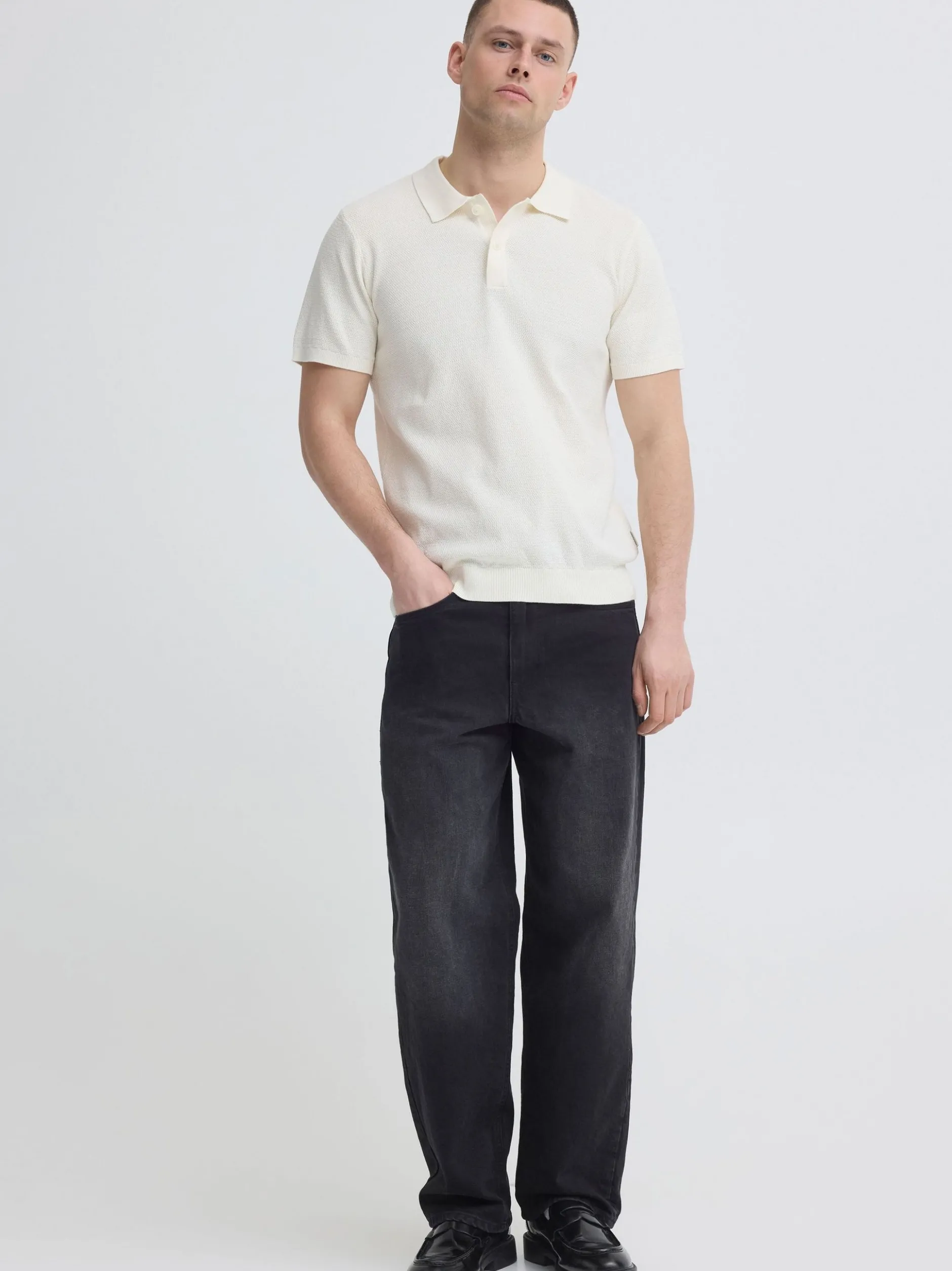 BLEND Herren Poloshirt - BHGarry Polo in weiß