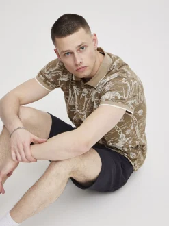 BLEND Herren Poloshirt - BHPolo in beige