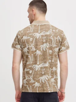 BLEND Herren Poloshirt - BHPolo in beige