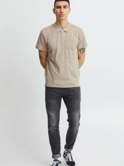 BLEND Herren Poloshirt - BHPolo in beige