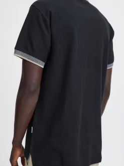 BLEND Herren Poloshirt - BHPolo in schwarz