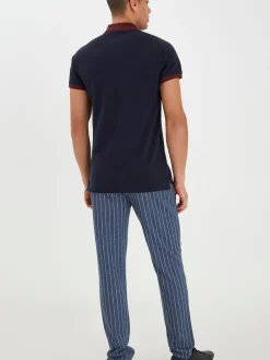 BLEND Herren Poloshirt - BHRalf in blau