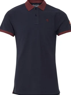 BLEND Herren Poloshirt - BHRalf in blau