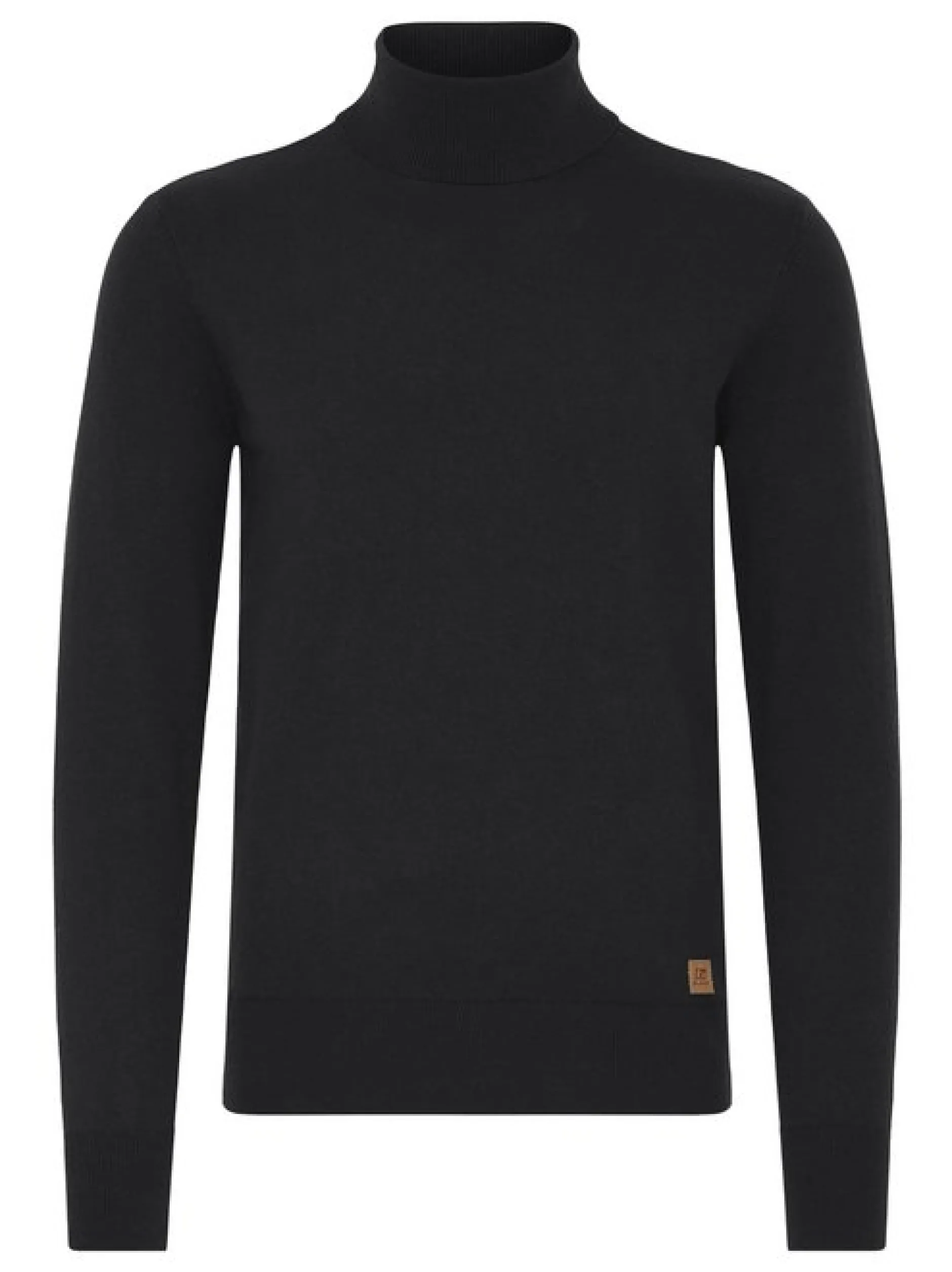 BLEND Herren Rollkragenpullover - BHFibes in schwarz