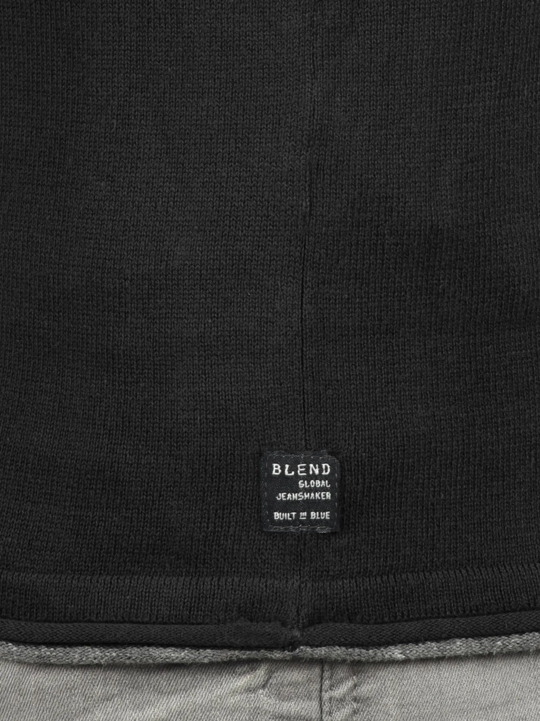 BLEND Herren Rundhalspullover - BHOdin in schwarz