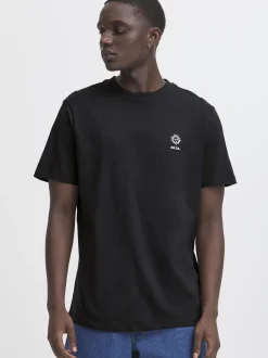 BLEND Herren Rundhalsshirt - BHJanus in schwarz