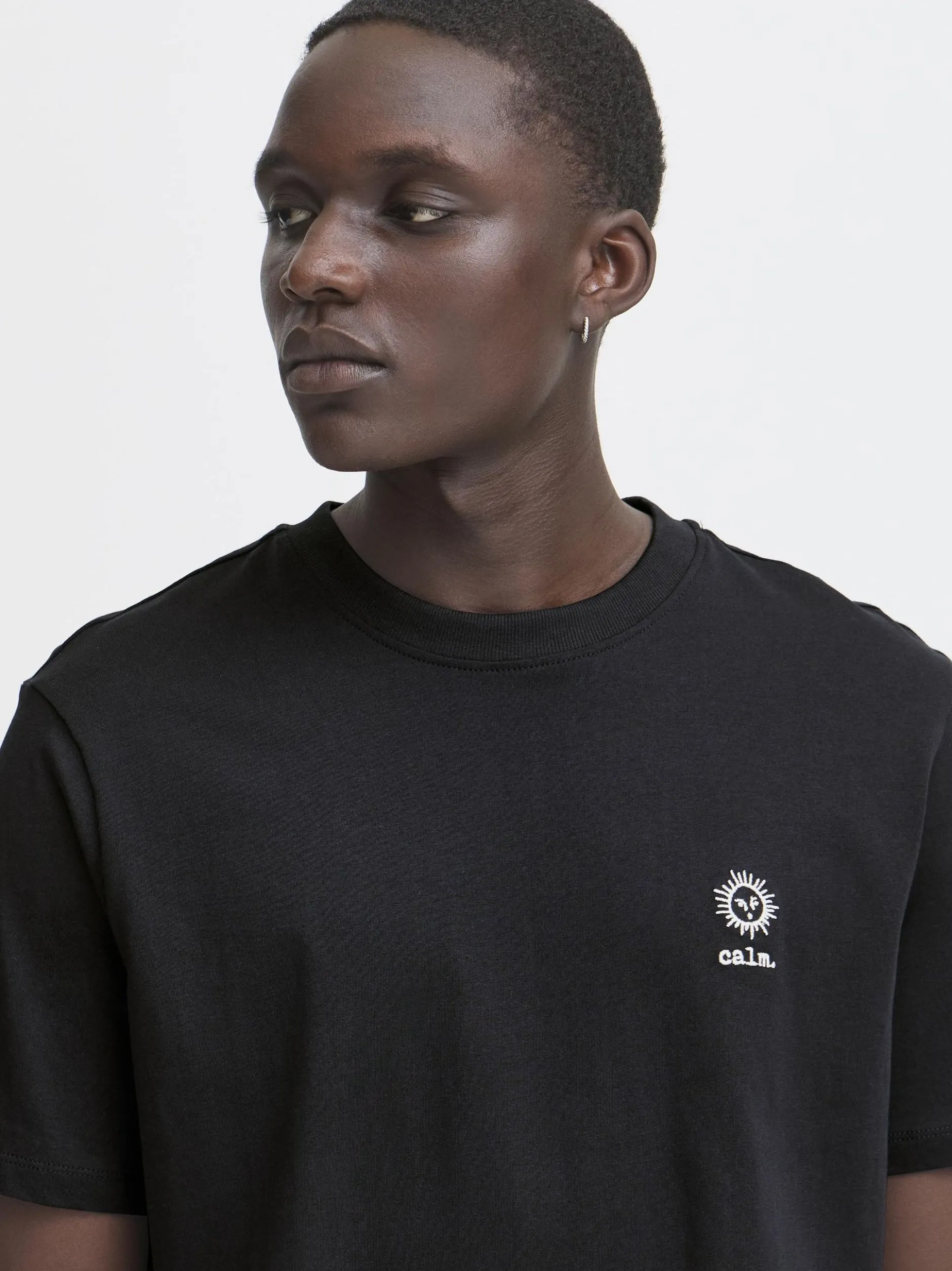BLEND Herren Rundhalsshirt - BHJanus in schwarz