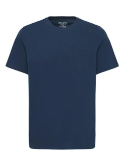 BLEND Herren Rundhalsshirt - BHBenni in blau