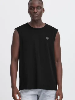 BLEND Herren Rundhalsshirt - BHBano in schwarz