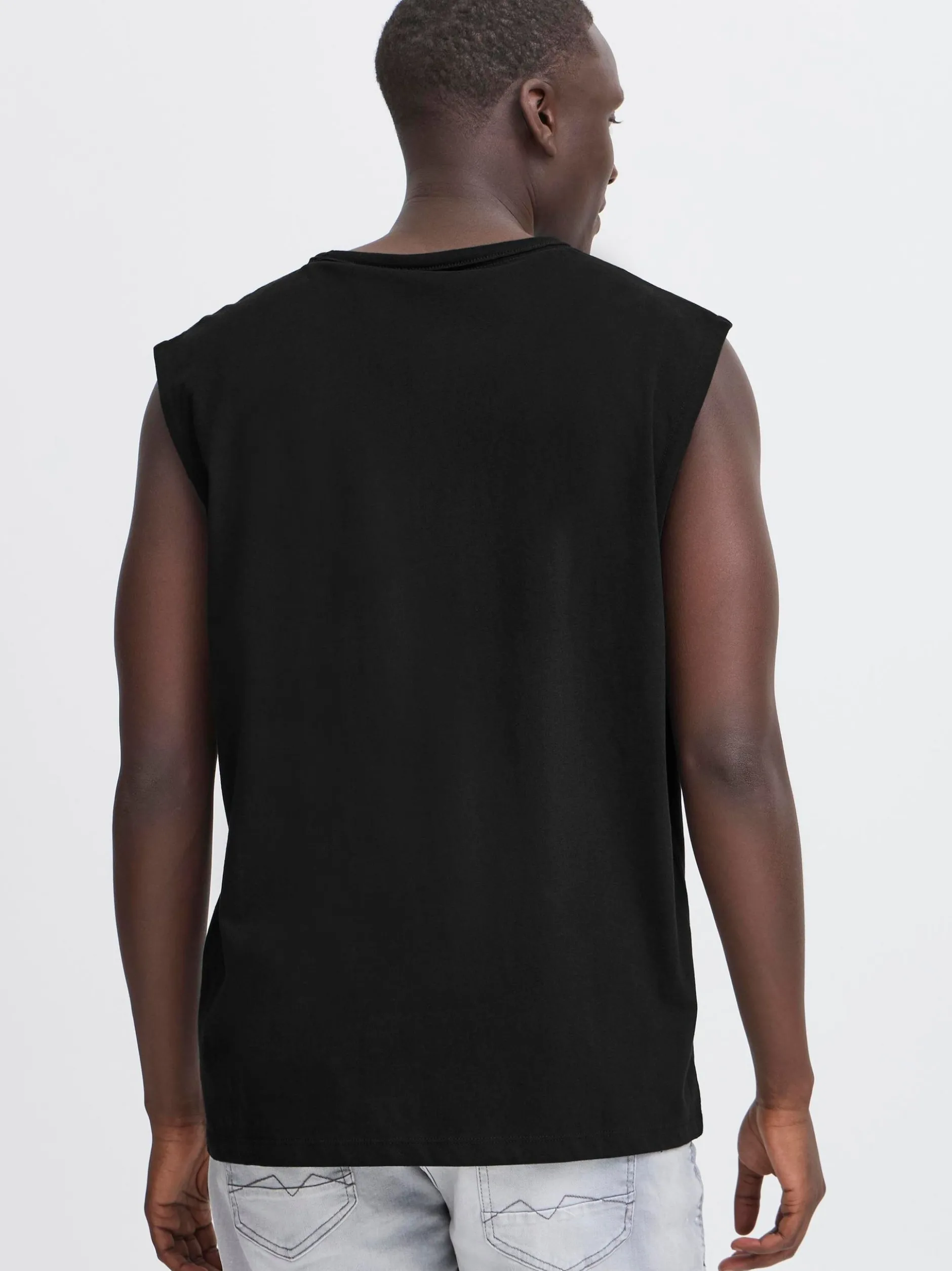 BLEND Herren Rundhalsshirt - BHBano in schwarz