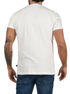 BLEND Herren Rundhalsshirt - BHCalifo in weiß