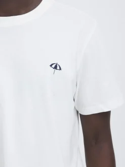 BLEND Herren Rundhalsshirt - BHEbo in weiß