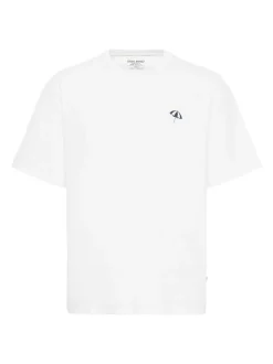 BLEND Herren Rundhalsshirt - BHEbo in weiß