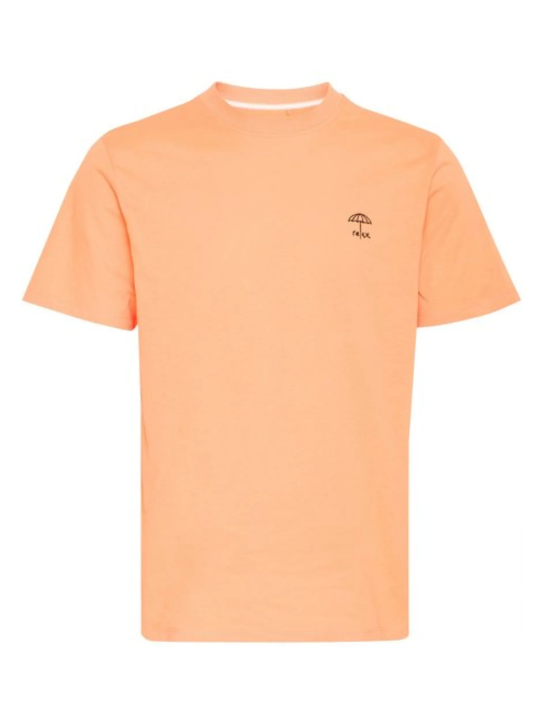 BLEND Herren Rundhalsshirt - BHJens in aprikot