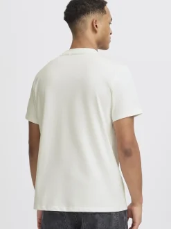 BLEND Herren Rundhalsshirt - BHJerron in weiß
