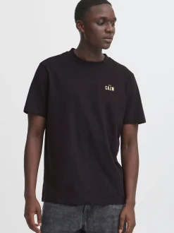 BLEND Herren Rundhalsshirt - BHJoel in schwarz