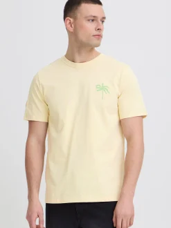 BLEND Herren Rundhalsshirt - BHSun in sand
