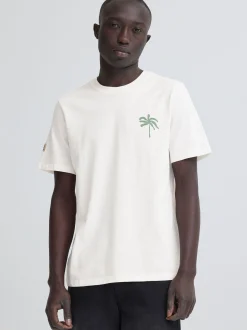 BLEND Herren Rundhalsshirt - BHSun in weiß