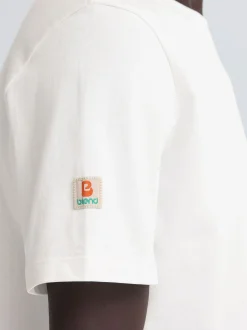 BLEND Herren Rundhalsshirt - BHSun in weiß