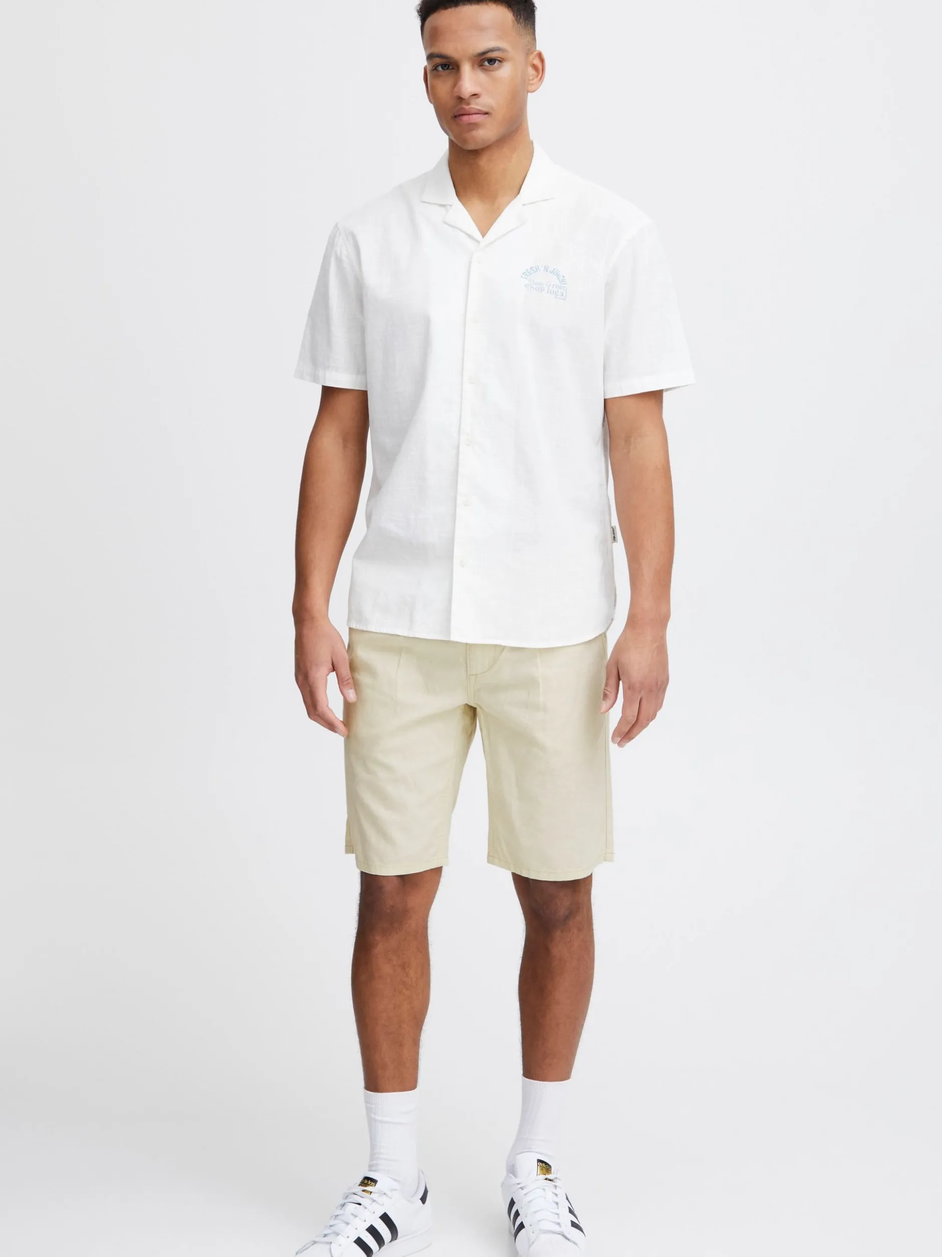 BLEND Herren Shorts - BHWoven in beige