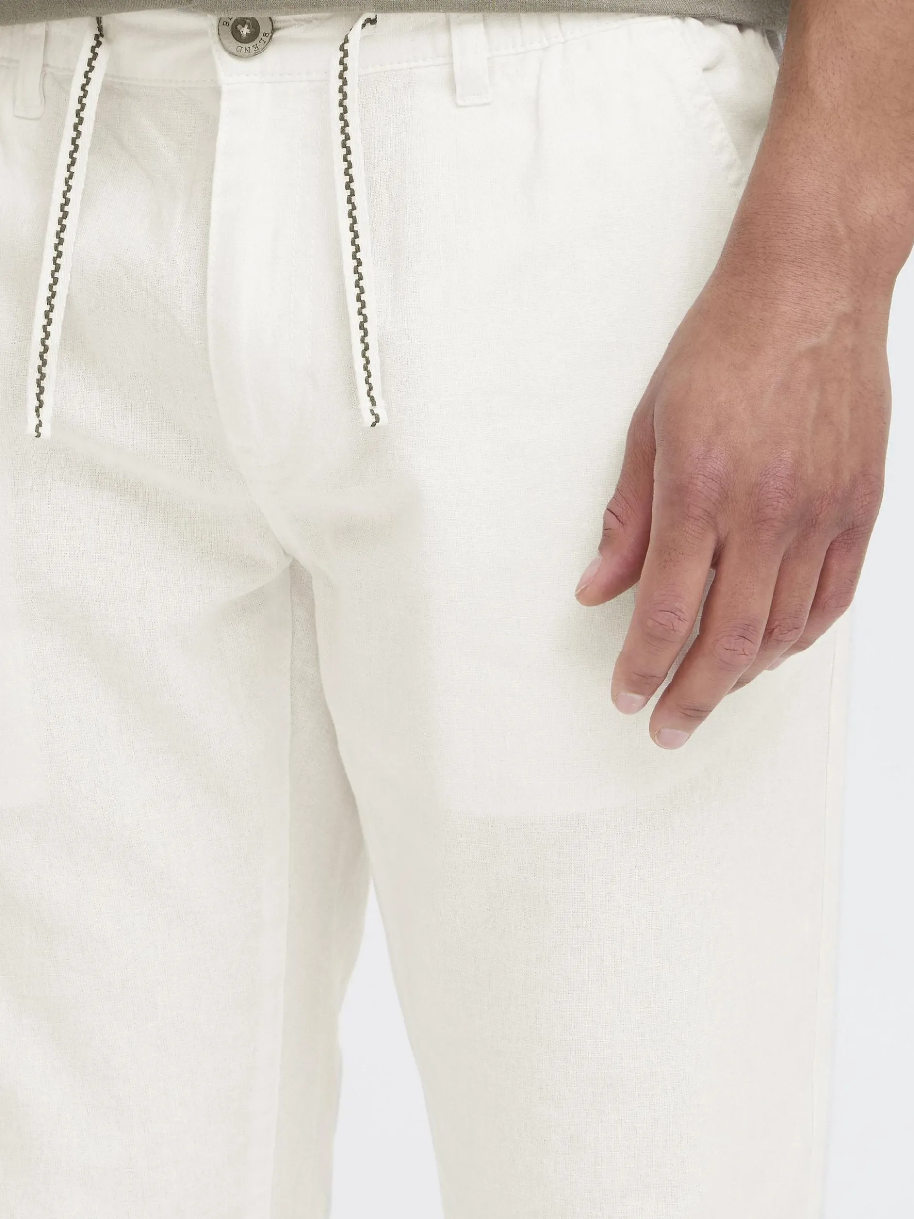 BLEND Herren Stoffhose - BHLennik in weiß