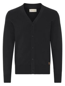 BLEND Herren Strickjacke - BHFinex in schwarz