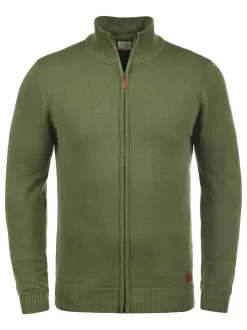 BLEND Herren Strickjacke - BHNorman in oliv