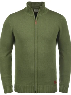 BLEND Herren Strickjacke - BHNorman in oliv