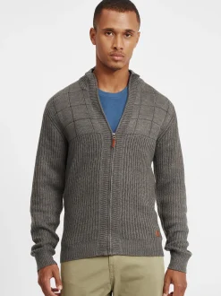 BLEND Herren Strickjacke - BHOteros in grau