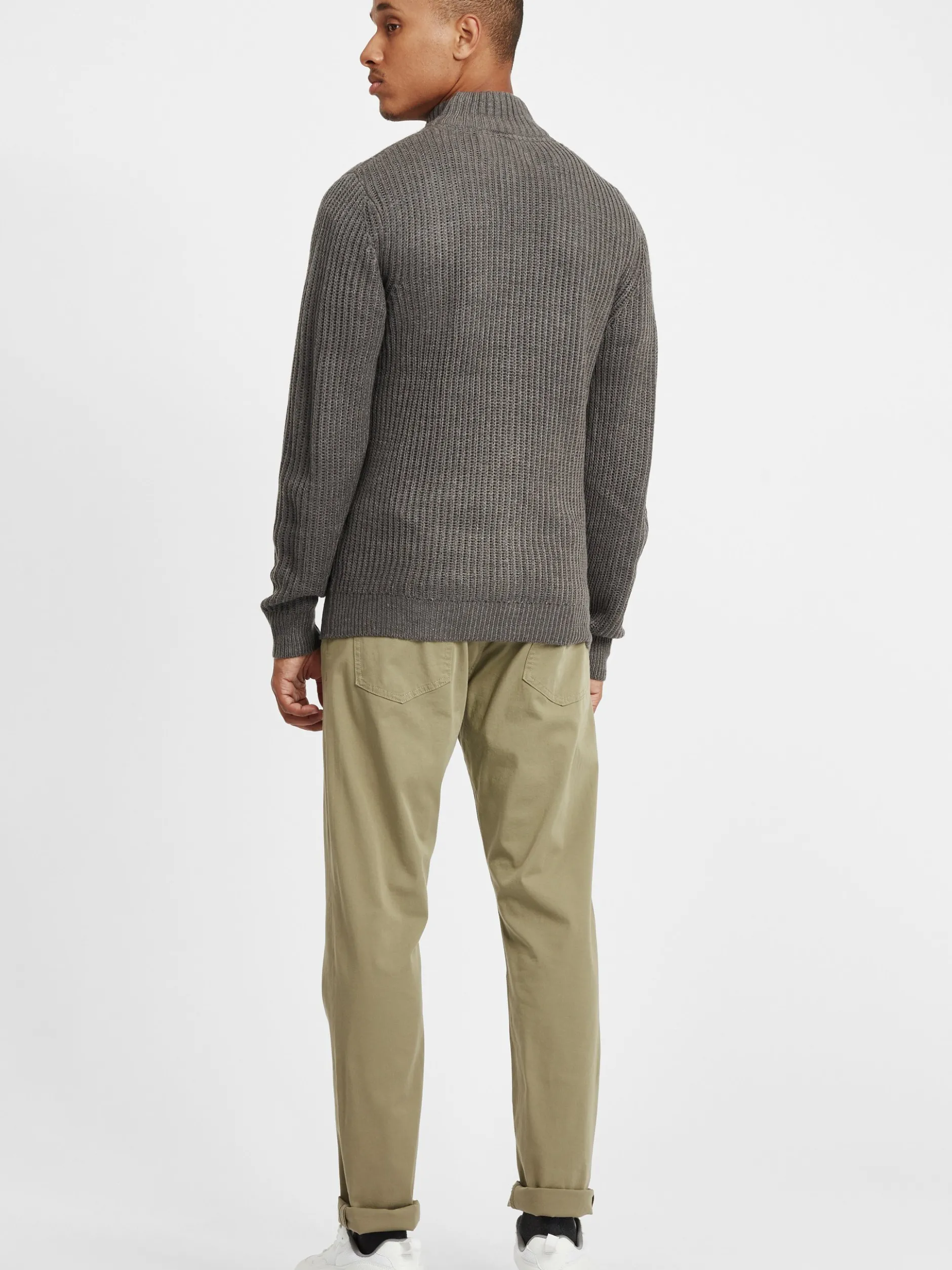 BLEND Herren Strickjacke - BHOteros in grau